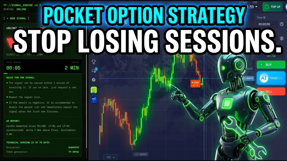 How Can You Stop Losing Pocket Option Trading Sessions Immediately